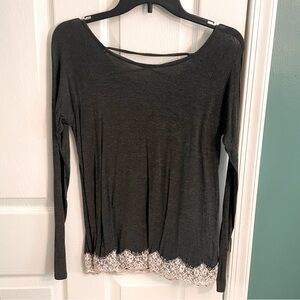 Ladies’ Rewind Lace Up Back Long Sleeve Shirt